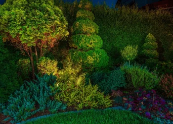 What Draws Botanical Explorers to a Forest That Blooms Only at Night?